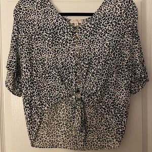 Leopard shirt size M